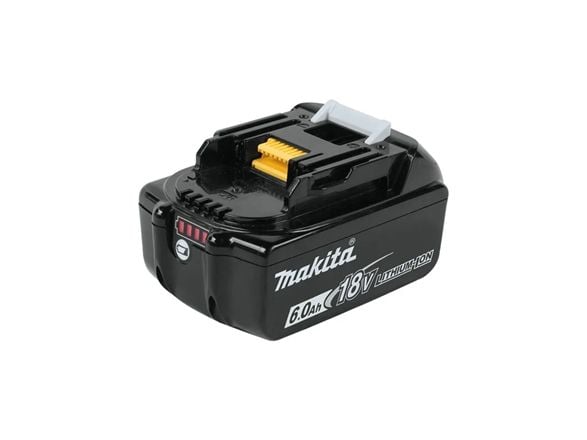 Makita LXT BL1860B - Batteri - Li-Ion - 6 Ah - 108 Wh - for Makita DCS553, DGA514, DGA901, DHP482, DHS630, DLW140, DLX3179, DML806, DML815; LXT DBN500