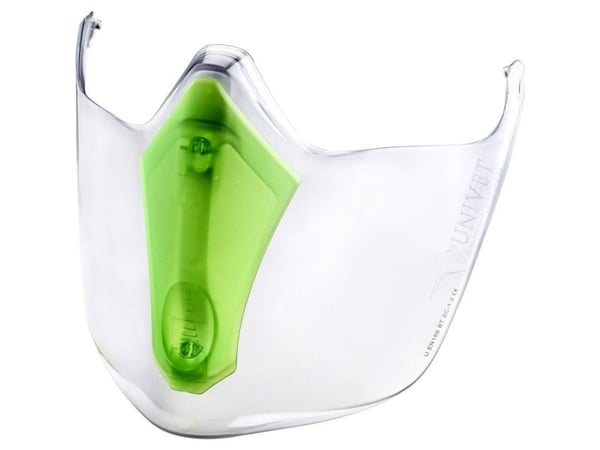 Univet Next Generation Goggle Visir 6X3F m. klar linse