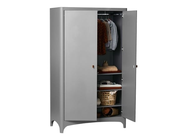 Leander Classic™ garderobskåp – grå