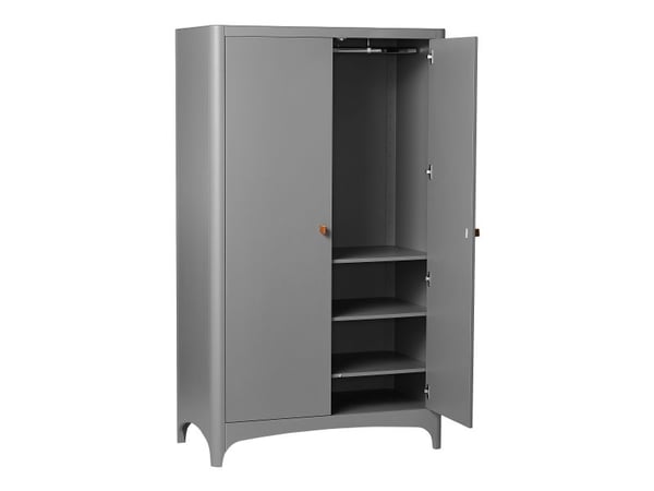 Leander Classic™ garderobskåp – grå