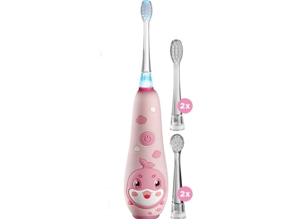 Sonic tannbørste Baby KIDO SMILE 1–5 år rosa ZK3010