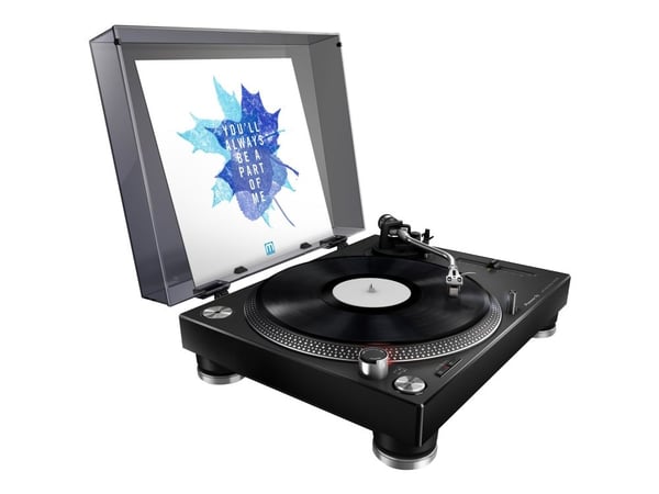 Pioneer DJ PLX-500 - Levysoitin - musta