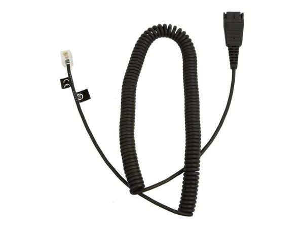 Jabra - Hodetelefonkabel - Quick Disconnect til RJ-10