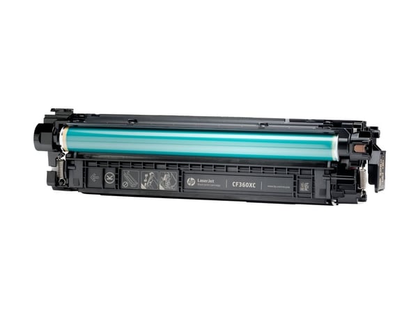 Lasertoner HP 508X CF360X, 12 500 sidor, svart