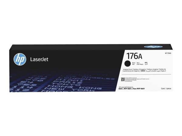 HP 176A - Svart - original - boks - trommelsett - for P/N: 9S187A#ABH, 9S187A#ABN, 9S187A#AKH, AJ7J3A#B19, AQ1E3A#ABG, AQ1E3A#ABH, AQ1E3A#BAZ