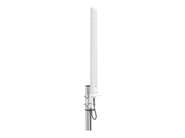Poynting A-OMNI-0292-V2, 8 dBi, 0.698-0.690; 1.710-2.170; 2.3-2.7 GHz, Ympyräsäteilyantenni, N-tyyppi, Naaras, Valkoinen