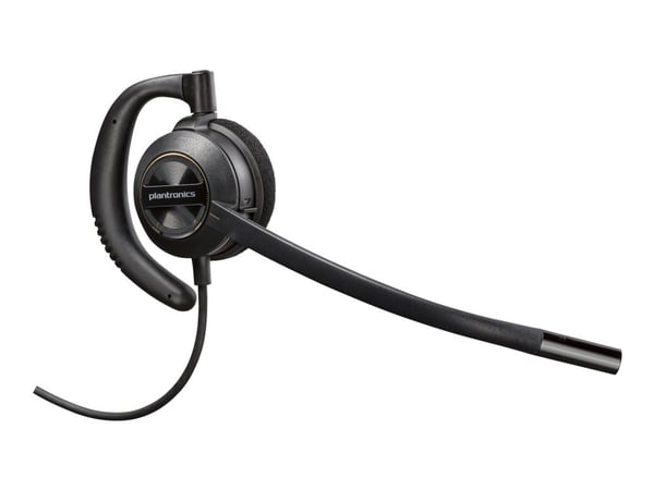HP Poly EncorePro 540 - EncorePro 500 series - hodesett - on-ear - konvertibel - kablet - Quick Disconnect - svart - Certified for Skype for Busine...