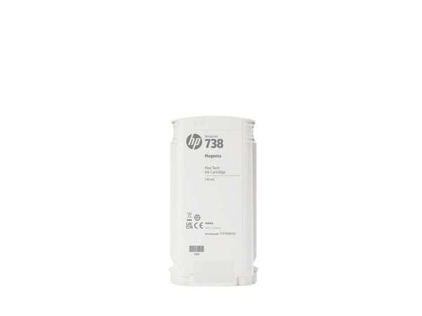 HP 738 130-ml Magenta DesignJet Ink Cartridge