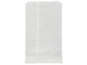 Brödpåse 4 kg L280xB450+20 mm 40 g vit, 1000 st/ct