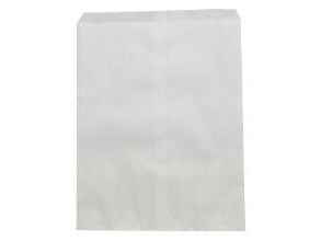 Bagerpose 0.5kg 160x225+20mm 40gr Hvid,1000 stk/krt