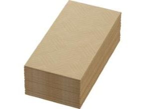 Serviet Bio DuniSoft Woven Natural B40xL40cm Brun,6 pk x 60 stk/krt