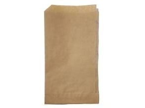Bagerpose 10kg 300/(2x45)x520+20mm 50gr Brun,500 stk/krt