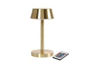 Lampa LED Nour Midi Ø10xH20cm Med Fjärrkontroll Guld,6 st/crt