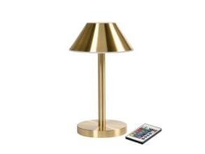Lampa LED Zelda Midi Ø12xH21.5cm Med Fjärrkontroll Guld,6 st/crt Lampa LED Zelda Midi Ø12xH21.5cm Med Fjärrkontroll Guld,6 st/crt