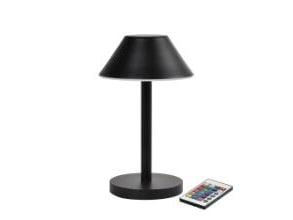 Lampa LED Zelda Midi Ø12xH21.5cm Med Fjärrkontroll Svart,st