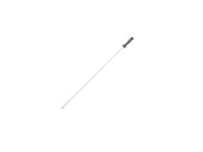 Patteriakseli 109cm PP/ruostumaton teräs harmaa/hopea patterin pölynpoistoon, 1 kpl