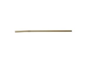 Sugerør Ø6 x 240 mm med knæk Natur,20 ps x 250 stk/krt