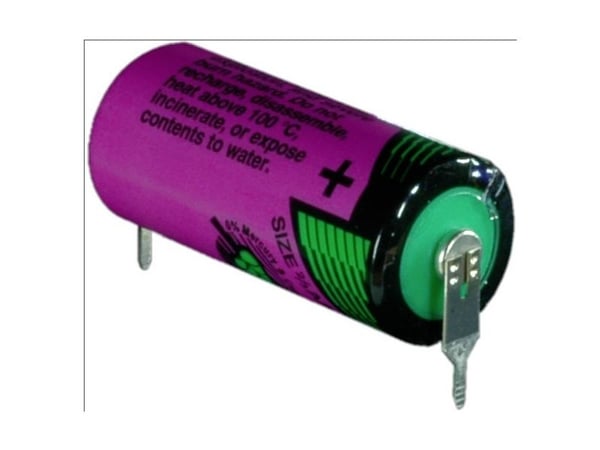 Tadiran-batterier spesialbatterier 2/3 AA med loddeben, 1 stk