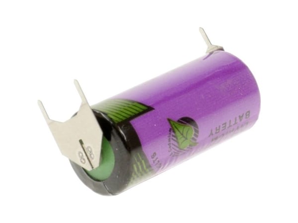 Tadiran-batterier spesial 2/3 AA med loddepinner 1 stk