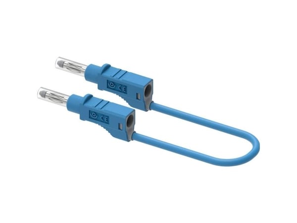 Electro PJP 2210/600V-CD1-25BL Testijohto Pistokeliitäntä 4 mm 25 cm Sininen 1 kpl Electro PJP 2210/600V-CD1-25BL Testijohto Pistokeliitäntä 4 mm 25 cm Sininen 1 kpl