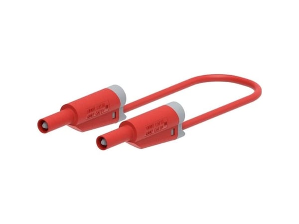 Electro PJP 2712-IEC-CD1-25R Testijohto Banaanipistoke 4 mm 25 cm Punainen 1 kpl 1 kpl Electro PJP 2712-IEC-CD1-25R Testijohto Banaanipistoke 4 mm 25 cm Punainen 1 kpl 1 kpl