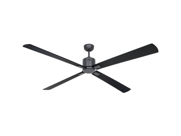 CasaFan ECO NEO III 180-4 BG-SW/TK WiFi loftvifte 28 W (Ø x H) 180 cm x 360 mm basaltgrå m. fjernkontroll, timer, vinterdrift