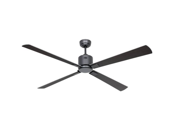 CasaFan ECO NEO III 152 BG-WN/SI WiFi loftvifte 27 W fjernkontroll, timer, vinterdrift, basaltgrå (Ø x H) 152 cm x 360 mm