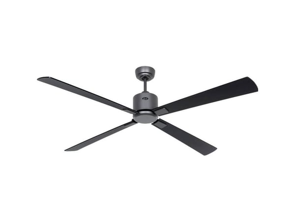 CasaFan ECO NEO III 152 BG-SW/TK WiFi loftvifte 27 W (Ø x H) 152 cm x 360 mm basaltgrå med fjernkontroll, timer, vinterdrift
