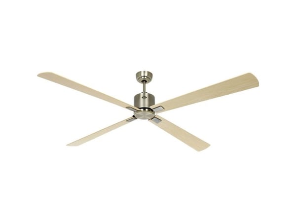 CasaFan ECO NEO III 180-4 MA-AH/BU WiFi loftvifte lønn/bøk 28 W, fjernkontroll, timer (Ø x H) 180 cm x 360 mm, antikk messing