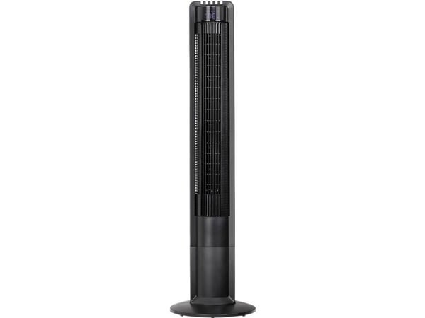 CasaFan Airos Eco Tower SW tårnvifte 30 W (Ø x H) 18 cm x 1090 mm sort m. fjernkontroll
