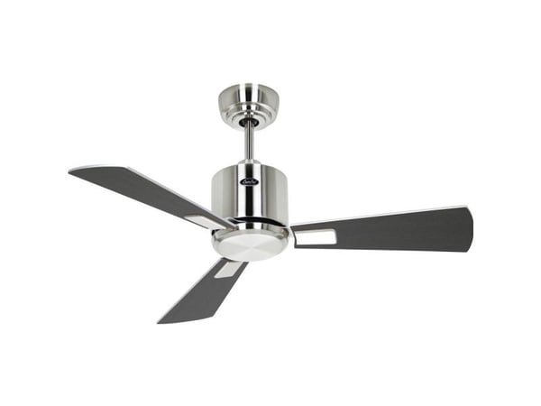 CasaFan ECO NEO III 92 BN-WN/SI WiFi Flügel Wenge/silber Kattotuuletin Kromi (harjattu) kaukosäätimellä, Ajastin, Talvikäyttö, App-ohjattu