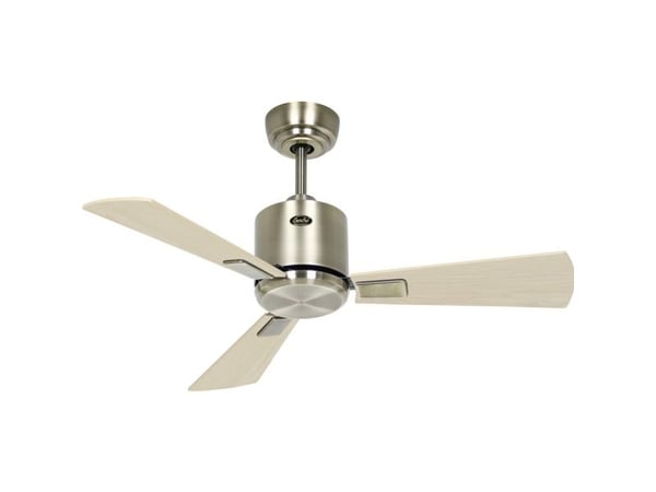 CasaFan ECO NEO III 92 MA-AH/BU WiFi loftvifte lønn/bøk, 12 W, Ø 92 cm, antikk messing, fjernkontroll, timer, vinterdrift