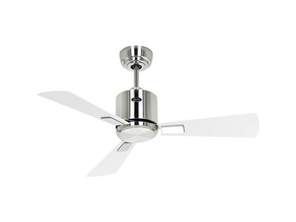 CasaFan ECO NEO III 92 BN-WE/LG WiFi loftvifte 12 W, Ø/H 92 cm/360 mm, krom (børstet) med fjernkontroll, timer, vinterdrift