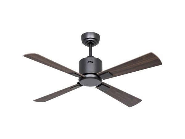 CasaFan ECO NEO III 103 BG-NB/KI WiFi loftvifte 16 W (Ø x H) 103 cm x 360 mm basaltgrå med fjernkontroll, timer, vinterdrift