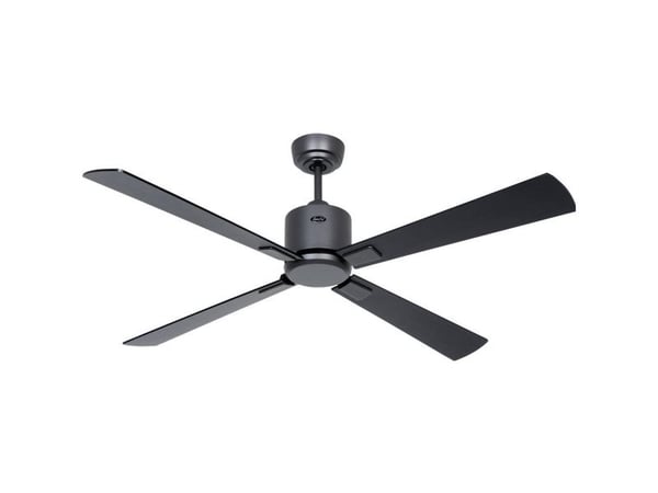 CasaFan ECO NEO III 132 BG-SW/TK WiFi loftsvifte 27 W (Ø x H) 132 cm x 360 mm basaltgrå med fjernkontroll, timer, vinterdrift