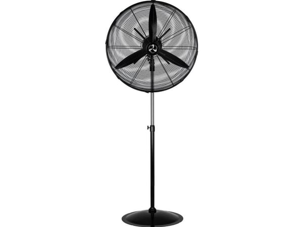 CasaFan WM3 stativvifte Eco IP44 SL stående 123 W (Ø x H) 70 cm x 1700 mm sort for vinterdrift