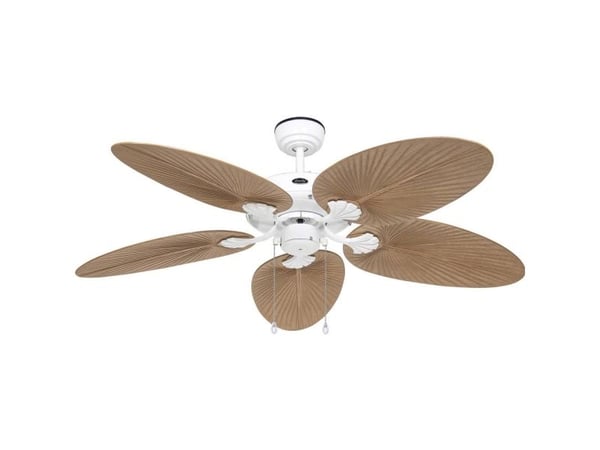CasaFan CLASSIC OUTDOOR 132 WE-PR loftvifte 61 W (Ø x H) 132 cm x 375 mm hvit