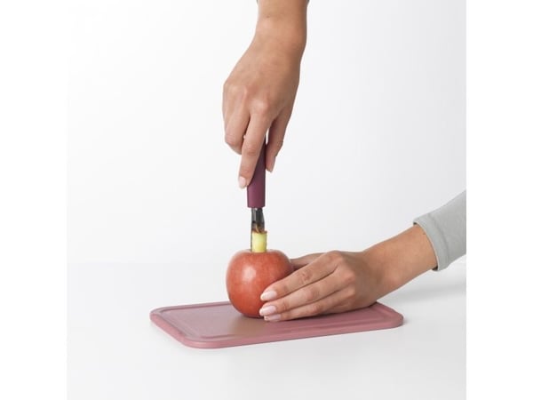 Brabantia Tasty+, Eple, Rød, Rustfritt stål, Plast, Hengeløkke, 1 stykker