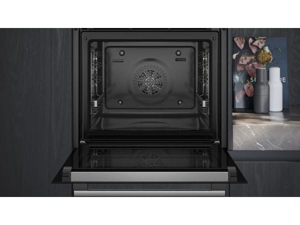 Siemens iQ500 HB578GES3, Medium, Elektrisk ovn, 71 l, 71 l, 30 - 275 °C, Hydrolytisk + pyrolytisk