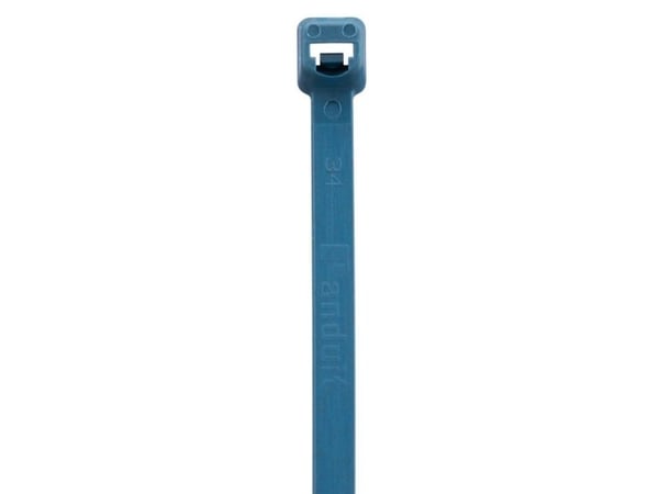 Nippusiteet nailon 6.6 sininen havaittava antibakteerinen lämpöstabiloitu 3.4X203MM - (1000 kpl.) Nippusiteet nailon 6.6 sininen havaittava antibakteerinen lämpöstabiloitu 3.4X203MM - (1000 kpl.)