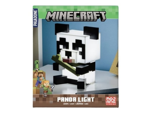 Paladone Minecraft Panda - Dekorasjonslampe - varmglødslys