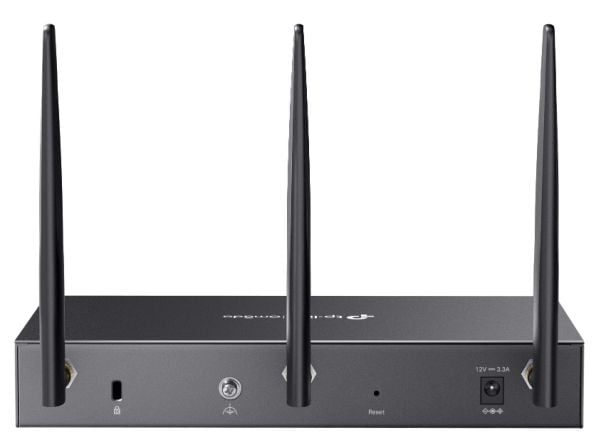 TP-Link Omada DR3220v-4G, Dobbelbånd (2.4 GHz / 5 GHz), Ethernet/bredbåndsforbindelse, ADSL, ADSL2, Sort, Frittstående router