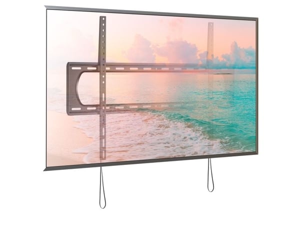 Väggfäste för 60-120" LED/LCD-TV 120kg smal 35mm