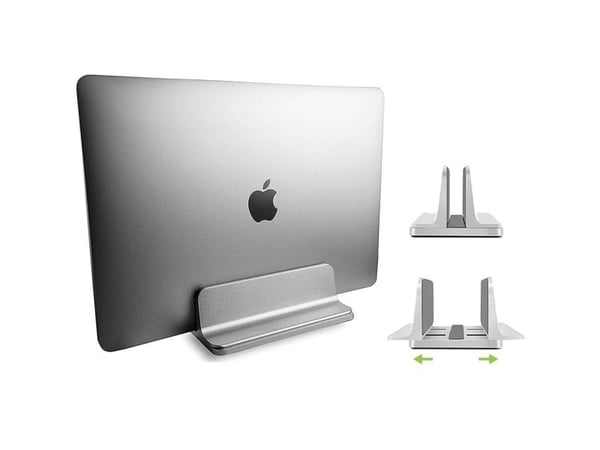 Techly ICA-TBL 010, Ställ till bärbara datorer, Silver, Gjuten aluminium, 43,2 cm (17"), 96 mm, 150 mm
