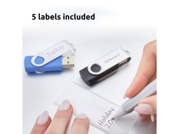 Intenso USB Flash Drive Office Line 3543595 3.2 5St. Multipack - 64 GB, 64 GB, USB A-tyyppi, 3.2 Gen 1 (3.1 Gen 1), Taittuva, Monivärinen