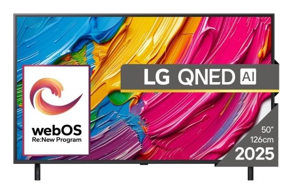 LG 43QNED80A3A - 43" Diagonalklasse QNED80 Series LED-bakgrunnsbelyst LCD TV - QNED AI - Smart TV - webOS - 4K UHD (2160p) 3840 x 2160 - HDR - Edge...