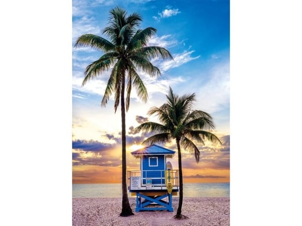 Clementoni Puzzle HQ Miami Beach Florida 500 stykker (35568)