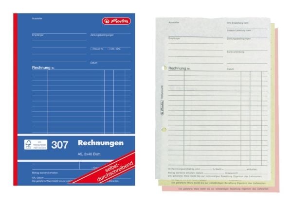 Herlitz 888545, Flerfarvet, A5, 120 Sider, Tyskland, Forest Stewardship Council (FSC) Mix, 1 stk