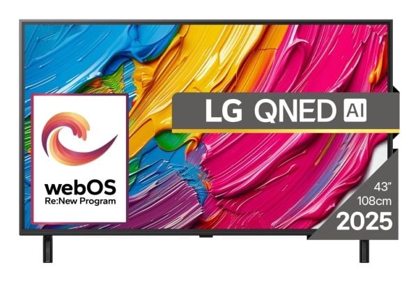 LG 75QNED80A3A - 75" Diagonalklasse QNED80 Series LED-bakgrunnsbelyst LCD TV - QNED AI - Smart TV - webOS - 4K UHD (2160p) 3840 x 2160 - HDR - Edge...