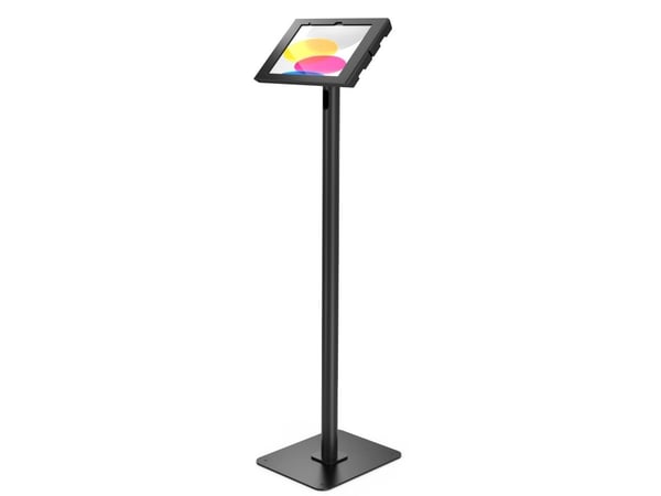 Compulocks Apex - Monteringssett (hus, stativ) - for nettbrett - låsbar - høyverdig aluminium, metallramme - svart - gulvmonterbar, frittstående - ...